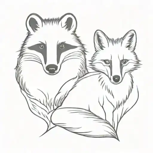 Badger And Fox