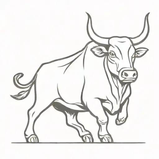 Bull Standing