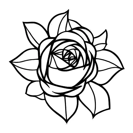 A Line With Some Floral Draw