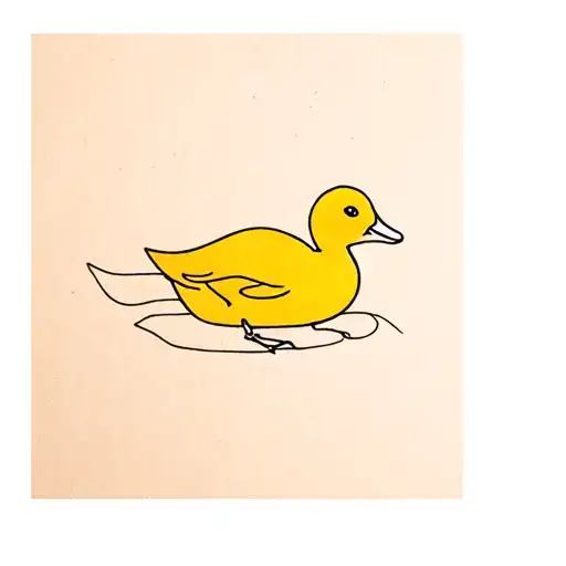 Baby Duckling Yellow