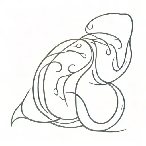 Design A Tattoo Of A Moon With Hidden Text Intertwined In Its Curves