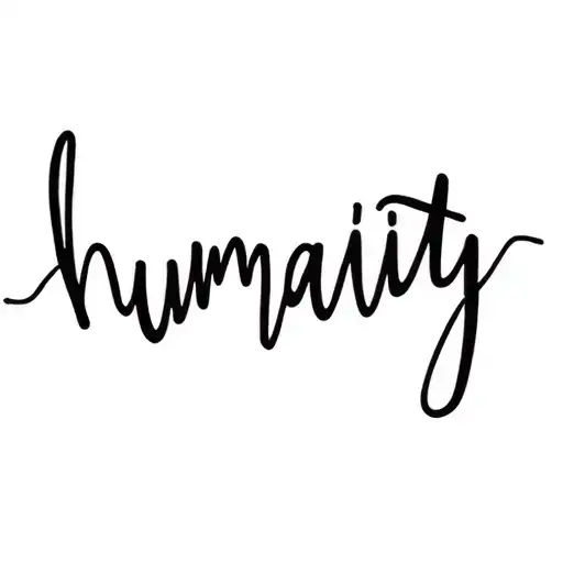 Humanity In Script Font