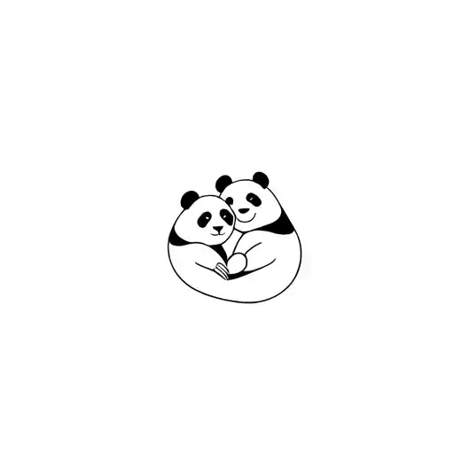 Pandas In Love