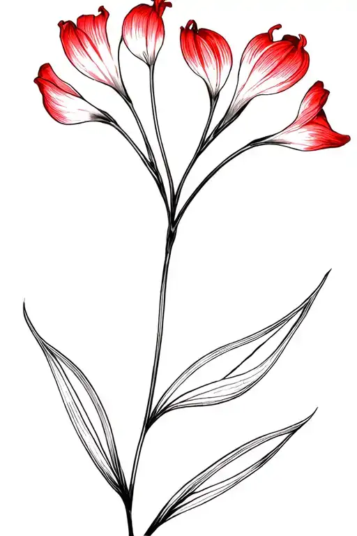 Red Spider Lily With Something