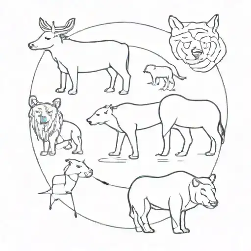 Minimal Animal Shows Patients And Strength Inspired