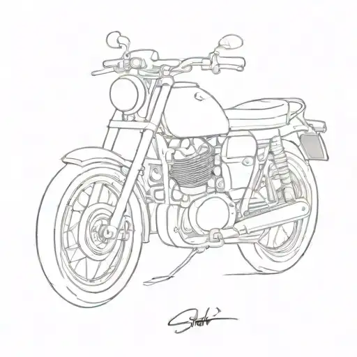 In Common With My Father Sebastien Motorbike