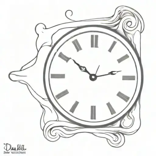 Salvador Dali Clock Melting