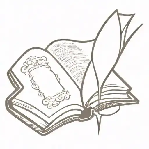 Open Bible Laying Flat