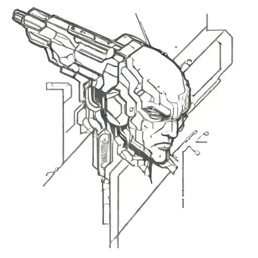 Cyberpunk 2077 Inspired Sleeve