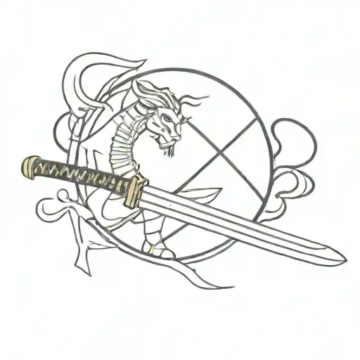 Samurai Sword And Japanese Art