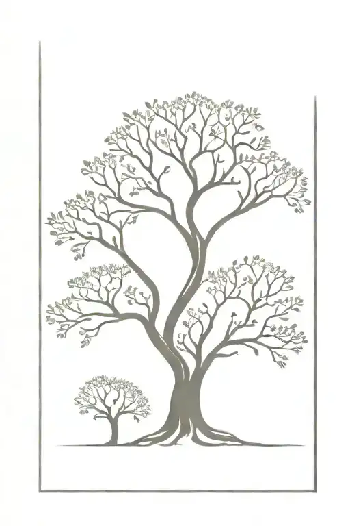 Family Tree Silhouette