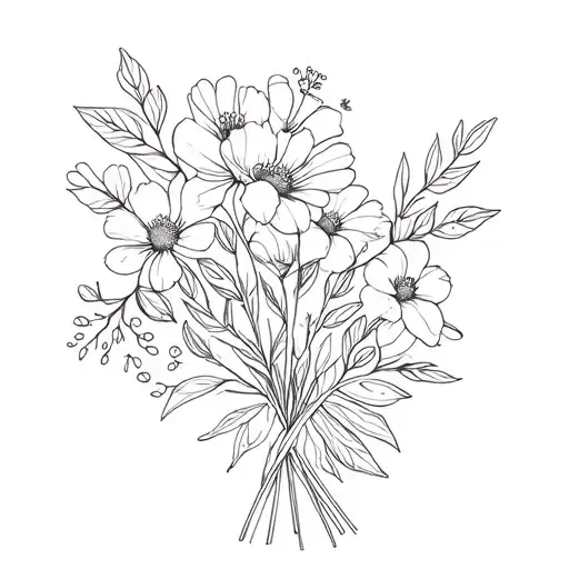 Birth Flowers October And May Bouquet