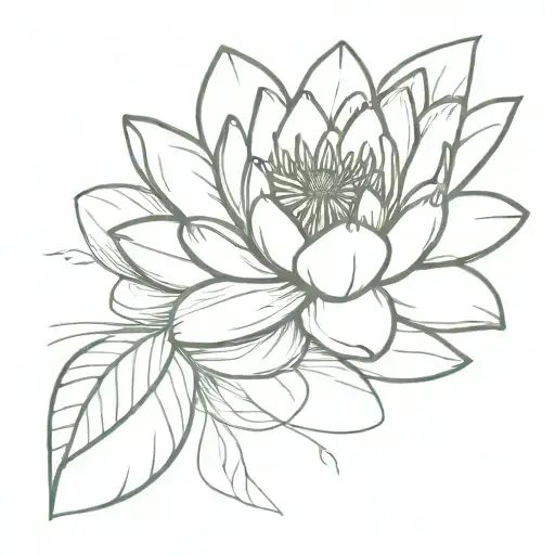 Water Lilly And Lisces