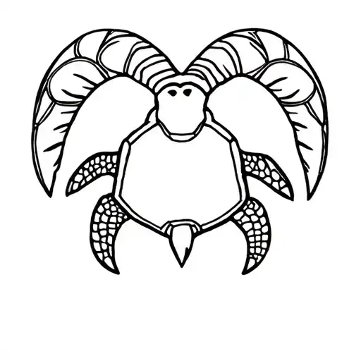 Turtle And Aries Symbol Incorporated