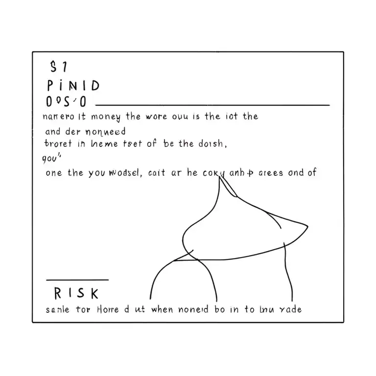 Back Tattoo About Money And Risk