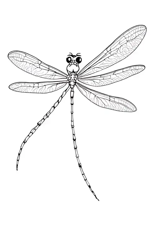 Dragonfly Its Body