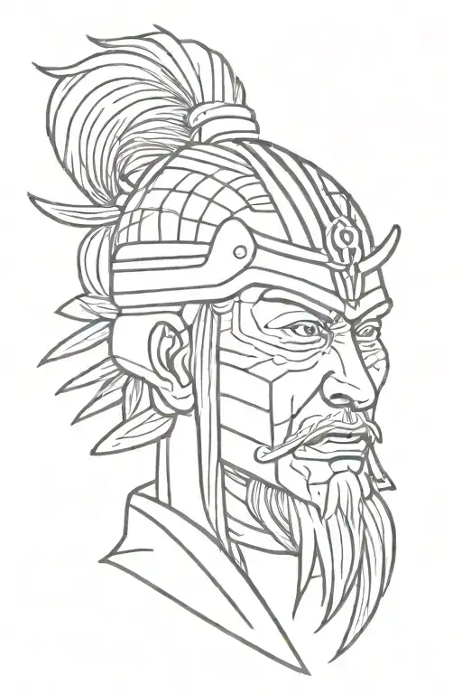 Samurai Head