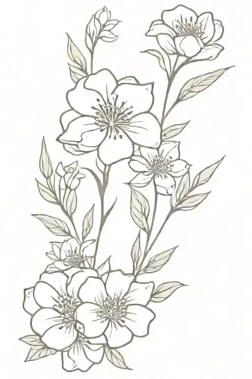 Birth Flower Bouquet