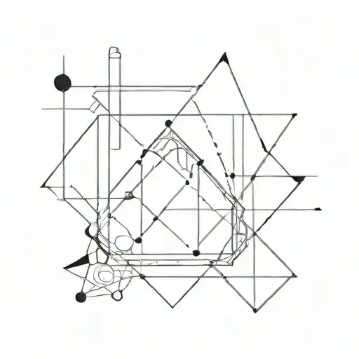 Abstract Geometric Design Inspired By Apolinar's Occupation