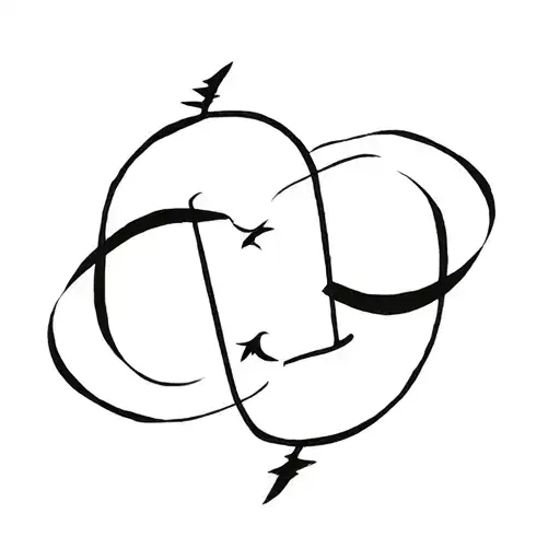 Libra Sign Fused With Sagittarius Sign For Dad And Daughter Bond