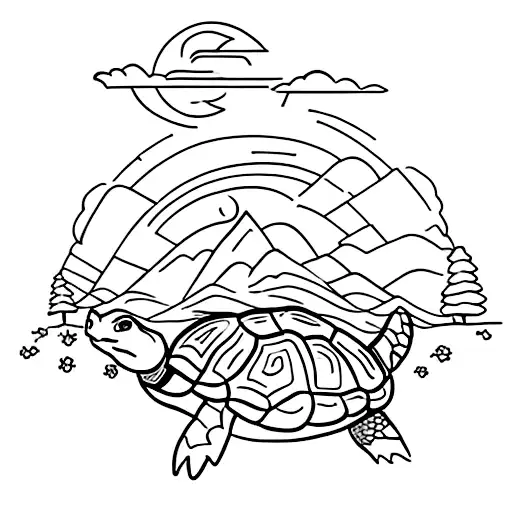 Cross Country Road Trip Backpacking With A Turtle Spirit Animal