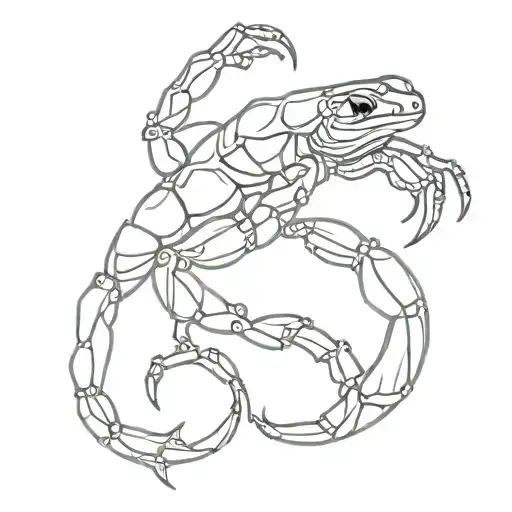 Scorpion And Frog