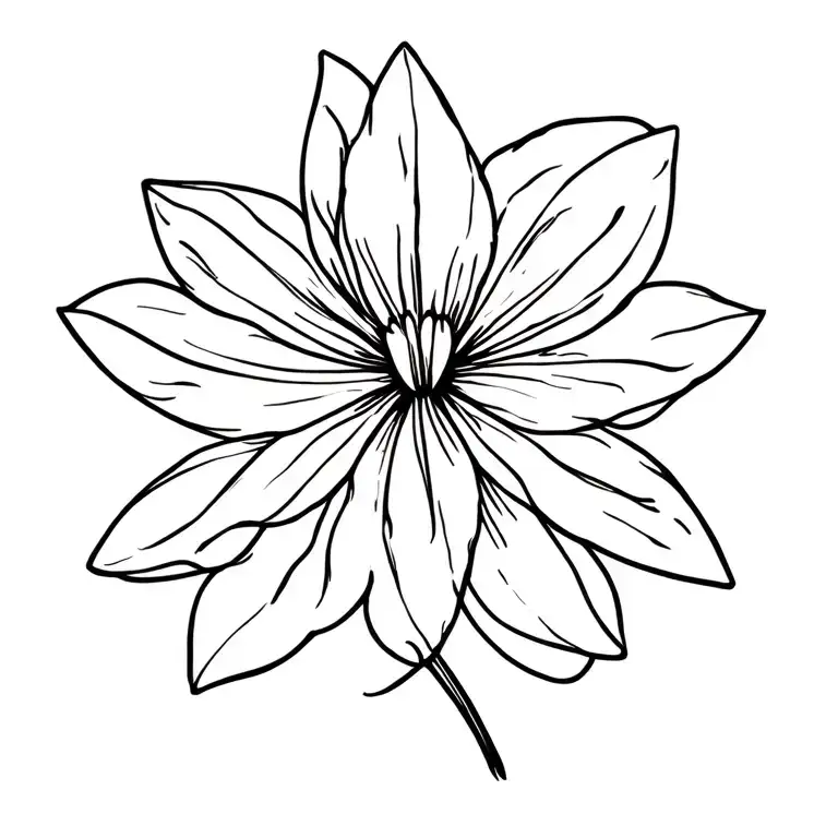 Infinity Sign Integrated In Freesia Flower