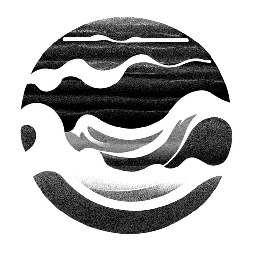 Ocean Wave Barrel Sunset Stars