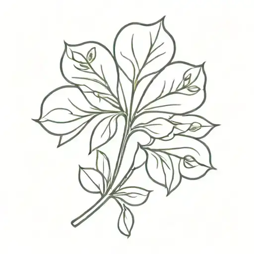 Clover With Zodiac Signs In Leaves