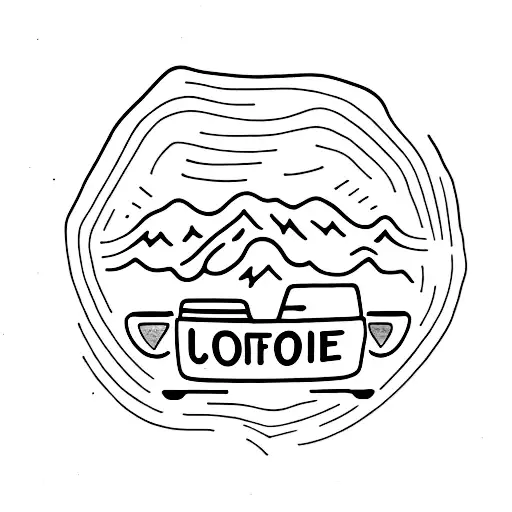 A Coffee Cup With A Road Leading Into The Distance