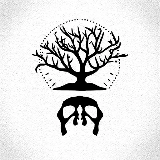 Tree And Skull