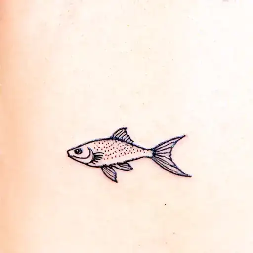 A Little Fish That Lived In A Beautiful Reef And Didn't Know How To Swim