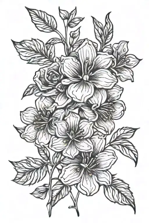 Gardinia Flowers Line