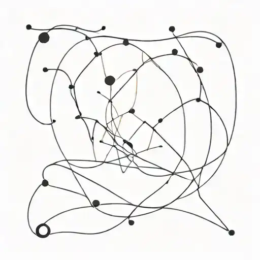 Black Line With White Text Inside