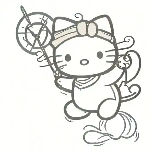 Evil Hello Kitty Boy Blooded