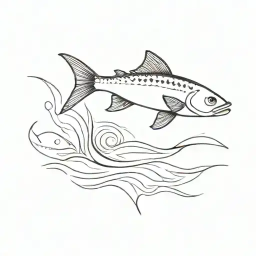 Fish Jumping From Lake