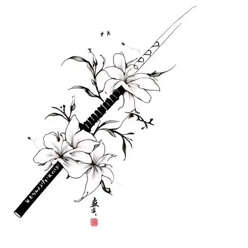 Katana And Lycoris