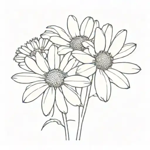 Small Shasta Daisy Flowers