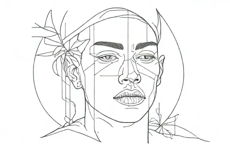 Drain Style Portrait