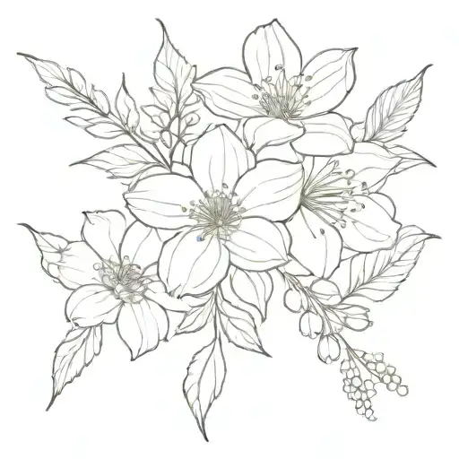 September Birth Flower And February Birth Flower