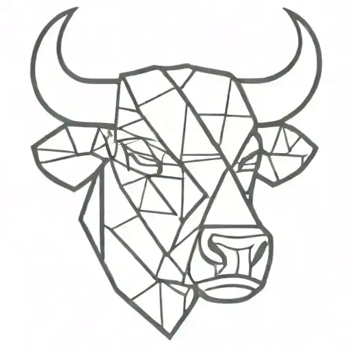Cubism Bull Head