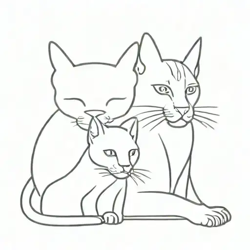 A Cat Inside A Dog Inside A Cougar In One Line