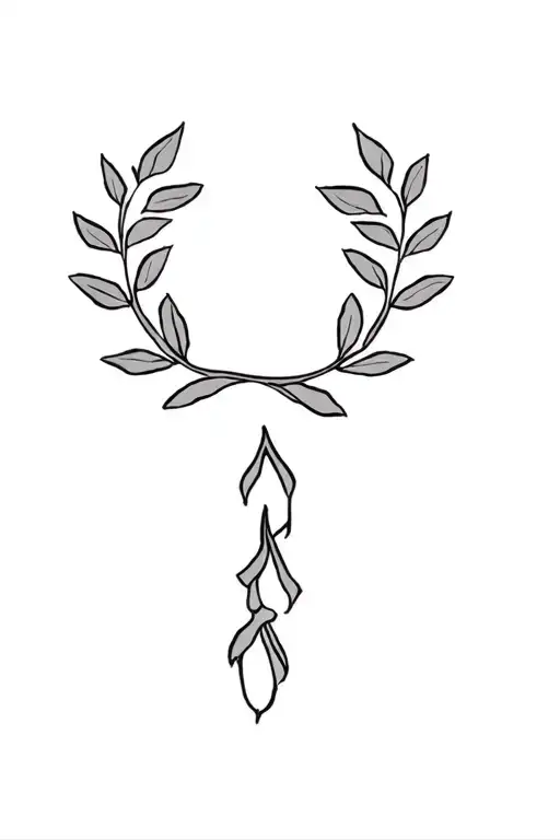 Laurel Leaf Wreath Ultras Symbols