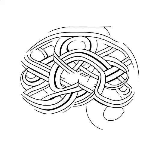 Infinity Symbol With Letter O And V