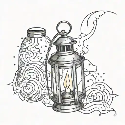A Lantern Lighting The Universe
