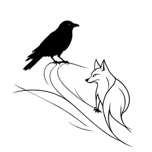 Crow And Fox