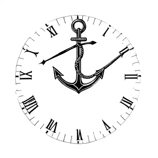 Time And Seaman Anchor Ocean