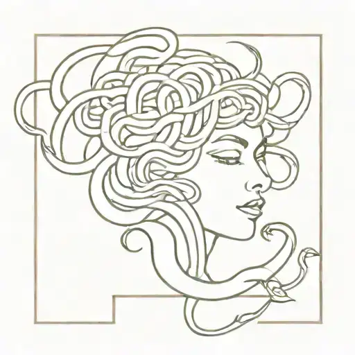 Medusa And Snakes