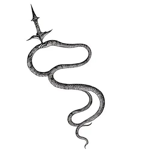 Dagger And Snake