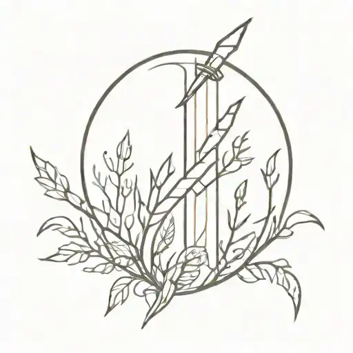 A Overgrown Broken Sword